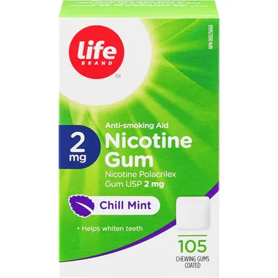 LB Nicotine Gum 2mg Mint Chill