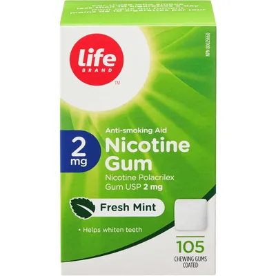 LB Nictoine Gum 2mg Fresh Mint