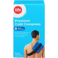 Lb Premium Cold Comp With Strap, Lg