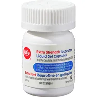 Extra Strength Ibuprofen Liquid Gel Capsules