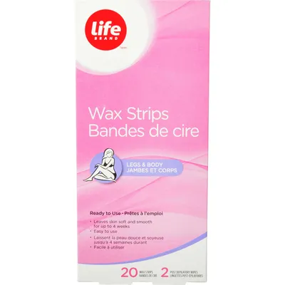 Lb Leg Body Wax Strips