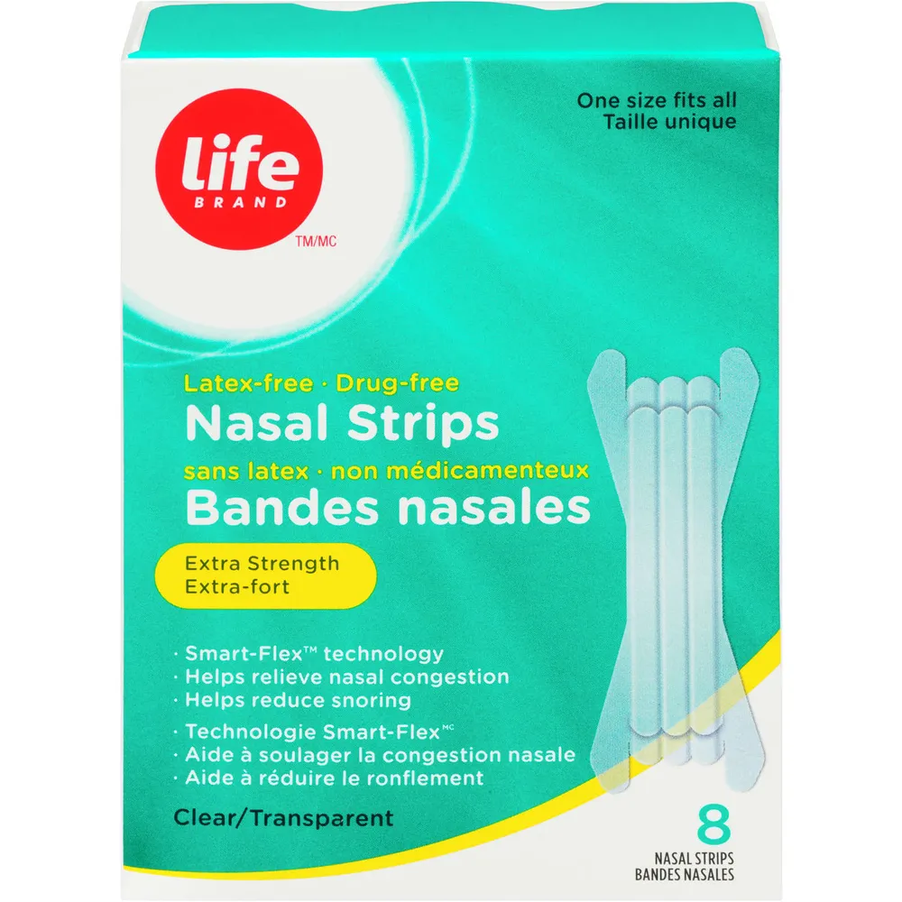 Breathe Right Nasal Strips, Clear, for Sensitive Skin, Large « Discount  Drug Mart
