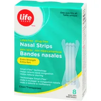 NASAL STRIPS CLEAR Extra Strength