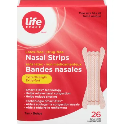 NASAL STRIPS TAN Extra Strength