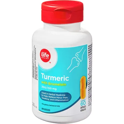 Turmeric with Bromelain  300/150 mg