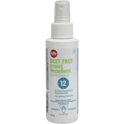 Life Brand DEET FREE Insect Repellent
