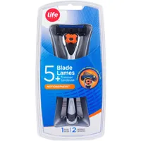 Men's 5 Blade MotionSphere Razors + Trimmer