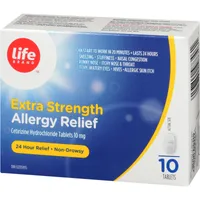 EXTRA STRENGTH ALLERGY RELIEF
Cetirizine Hydrochloride Tablets