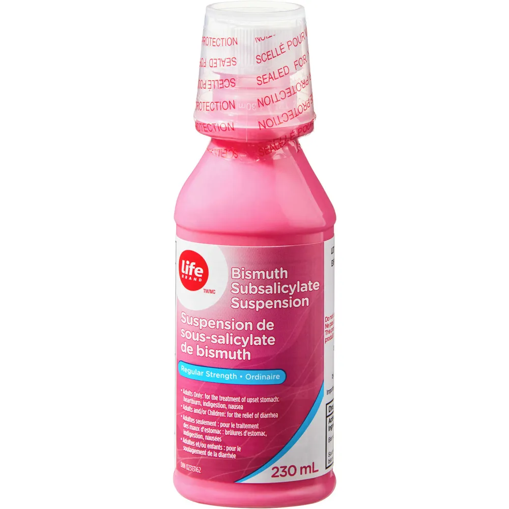 Bismuth Subsalicylate Liquid, Protective Coating Acton