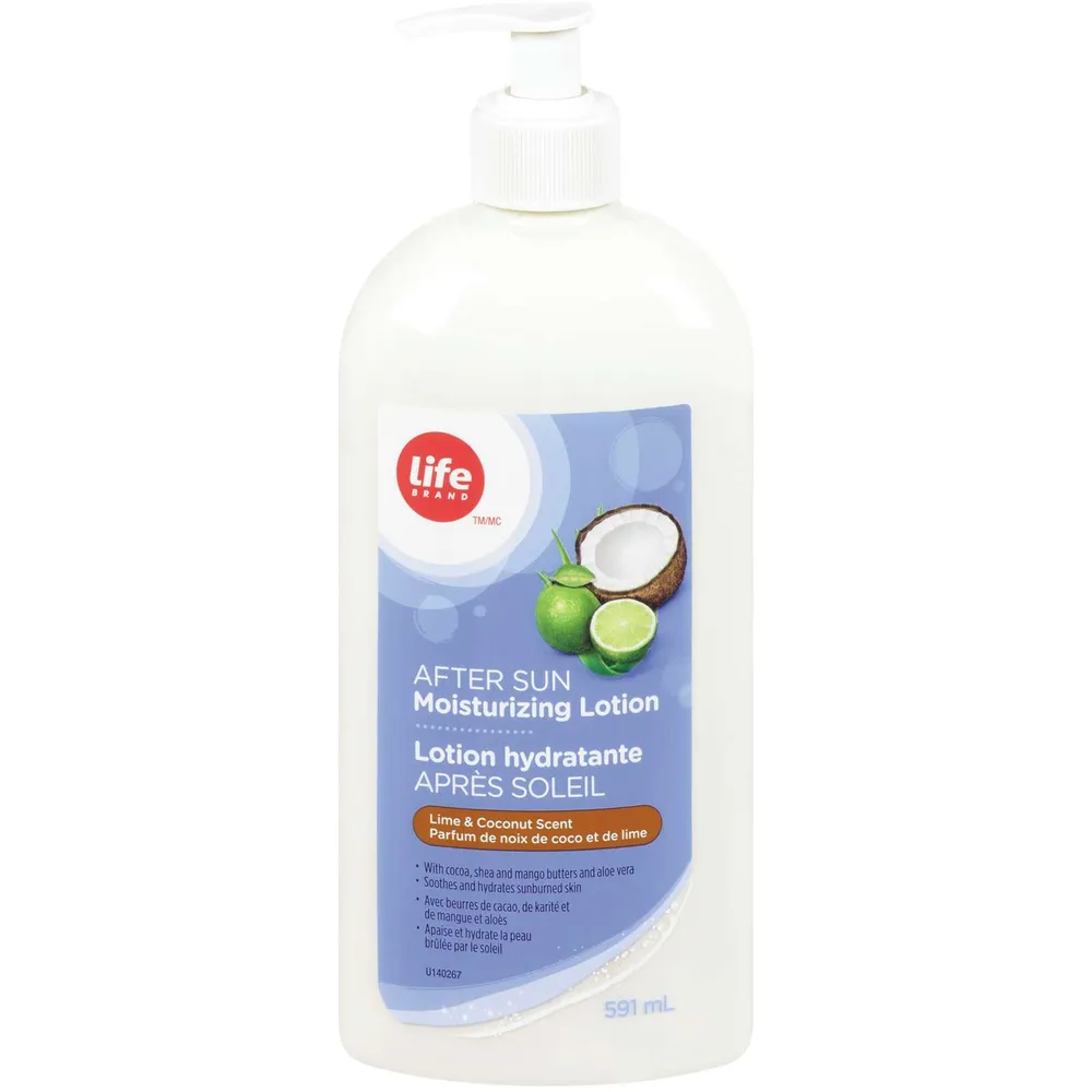 After Sun Moisturizing Lotion - Lime & Coconut Scent