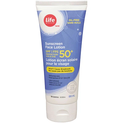 LB Oil-Free Sunscreen Face Lotion SPF50+