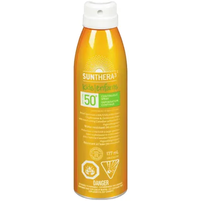 Sunthera3 Kids SPF50+ Continuous Spray Sunscreen