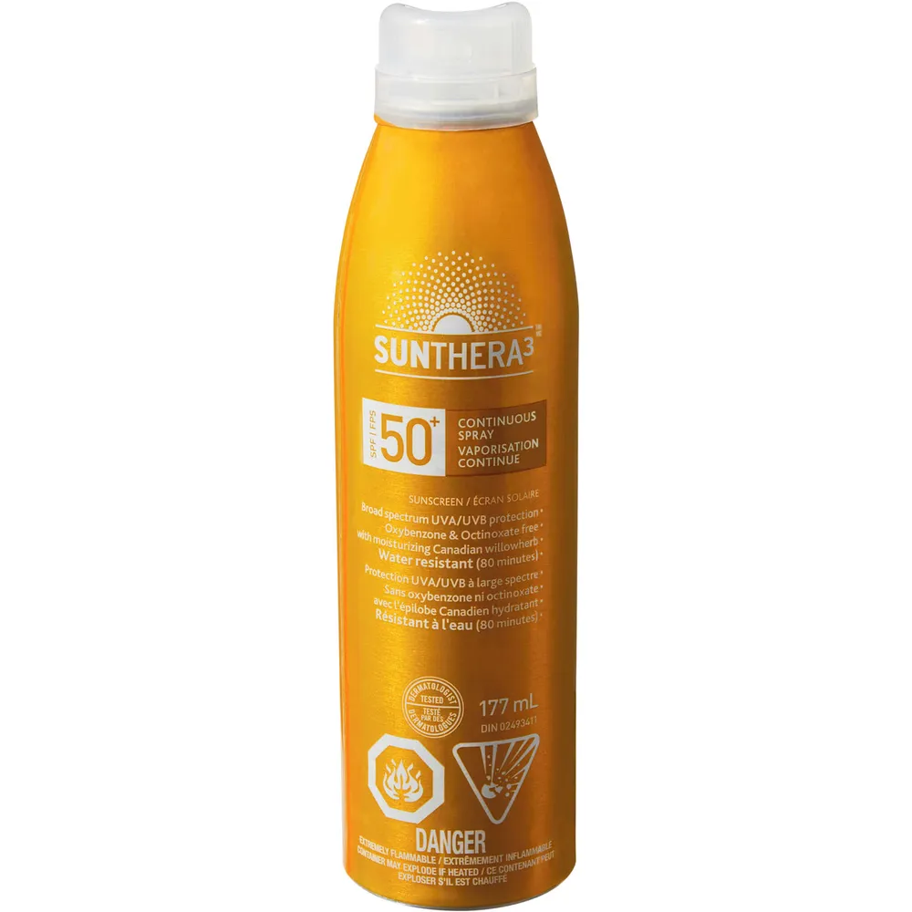 Sunthera3 SPF50+ Continuous Spray Sunscreen