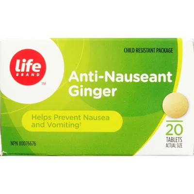 Ginger Anti-nauseant Tablets 500mg