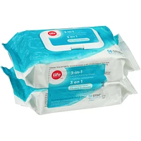 3in1 Facial Cleansing Wipes  with Cucumber Extract