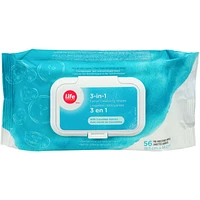 3in1 Facial Cleansing Wipes  with Cucumber Extract