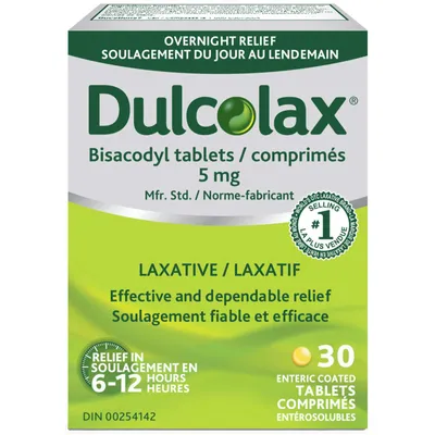 Dulcolax Tablets 5mg 30ct