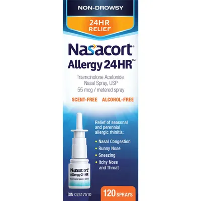 Nasacort Allergy 24hr 120 sprays