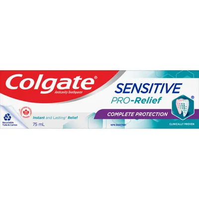 Colgate Sensitive Pro-Relief Complete Protection Toothpaste 75mL