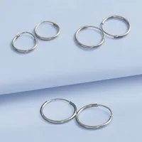 Joe SS Trio Hoop Earring