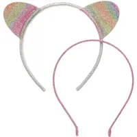 2pc Headband Rainbow Cat