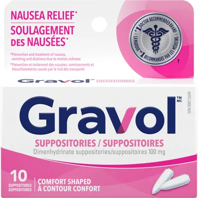Comfort-Shaped Suppositories 100 mg