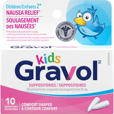 Kids Comfort Shaped Suppositories 25 mg