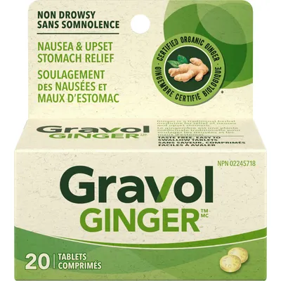 Ginger Non-Drowsy Tablets