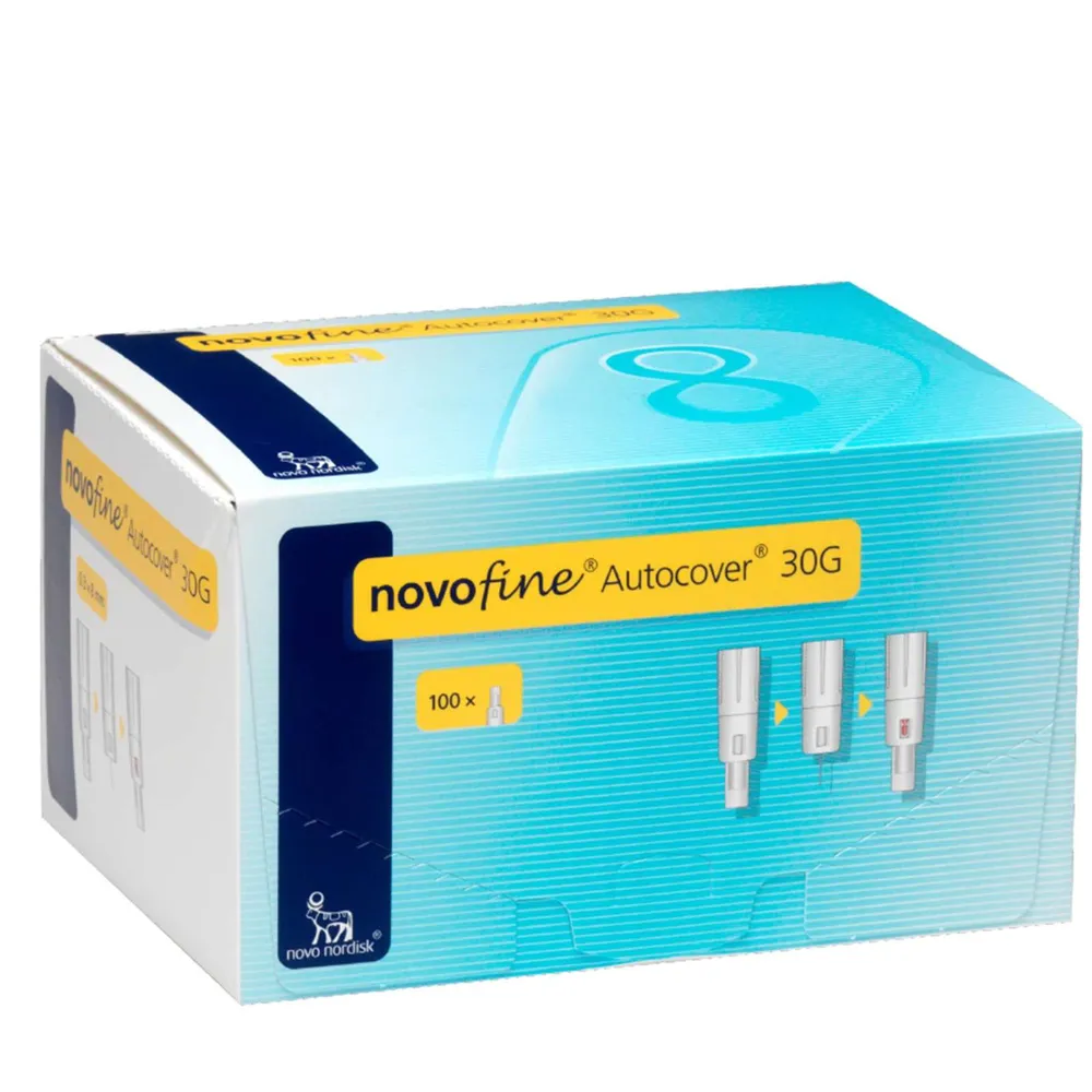 Novo Nordisk Ag NovoFine Autocover Injection Needle 30g 8mm 100 Pcs