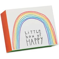 Papyrus Blank Cards with Envelopes, Little Box of Happy (20-Count)