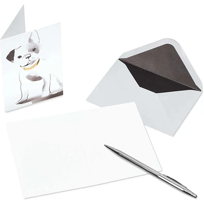 Papyrus Blank Cards with Envelopes, Frenchie