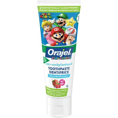 Orajel Kids Super Mario Anti-Cavity Fluoride Toothpaste