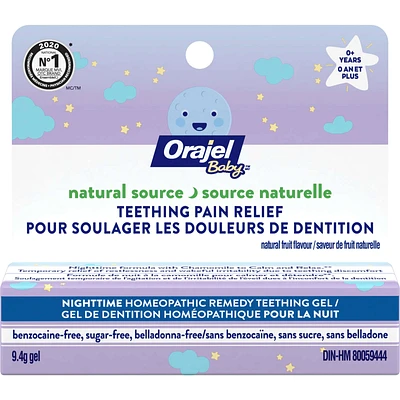 Natural Source Teething Pain relief Nighttime Gel