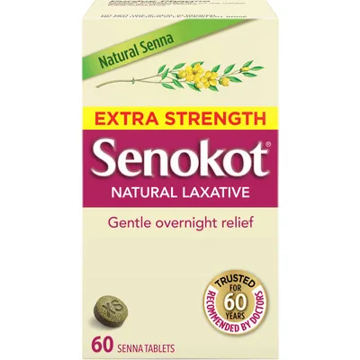 Senokot® Extra Strength Natural Laxative 60's