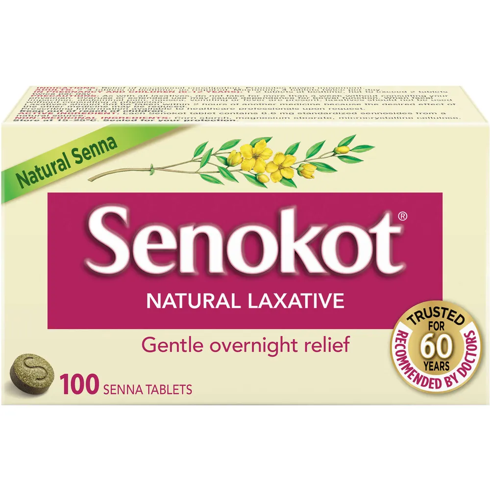 Senokot® Natural Laxative 100's