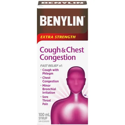 Extra Strength Cough & Chest Congestion Relief Syrup