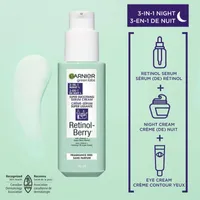 Green Labs Retinol-Berry Super Smoothing Night Serum Cream Moisturizer