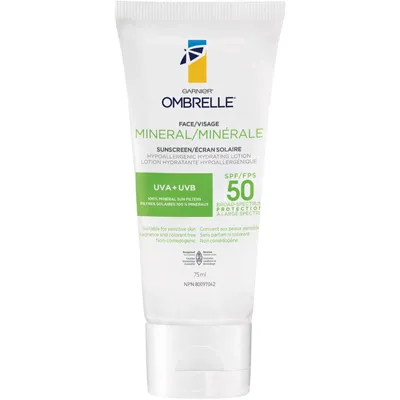 Face Mineral Hydrating Sunscreen Lotion SPF 50