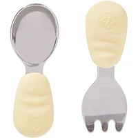 Silicone Spoon & Fork for toddlers