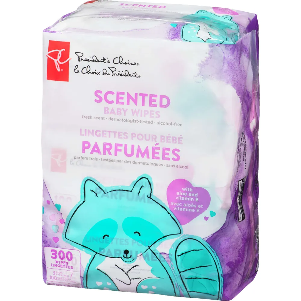 Pampers Lingettes pour bébés non parfumées Pampers Sensitive, 3X