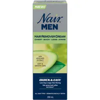 Men's Quick and Easy Hair Remover Cream with Avocado Extract