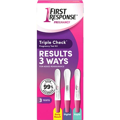 Triple Check Pregnancy Test Kit