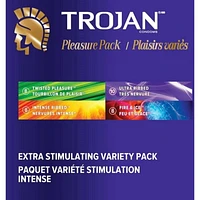 Pleasure Pack Assorted Lubricated Condoms