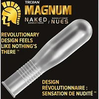 Magnum Naked Sensations Large Size Lubricated Condoms