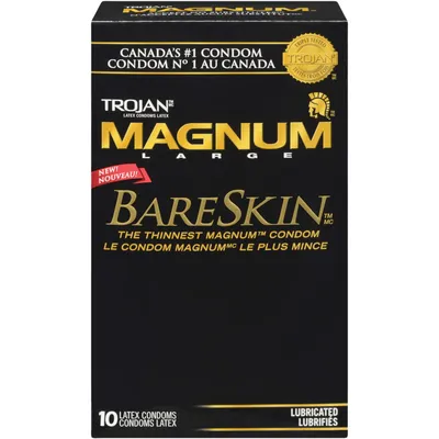 Trojan Magnum XL Extra Large Size Lubricated Condoms