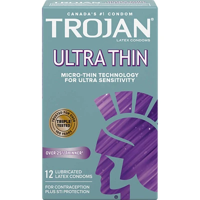 Ultra Thin Lubricated Condoms