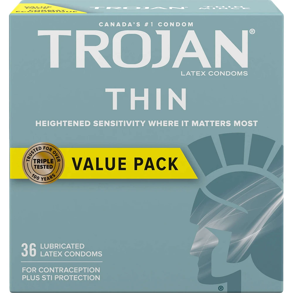 Thin Lubricated Condoms