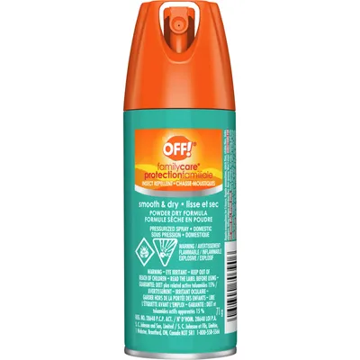 OFF!® FamilyCare® Insect Repellent (Smooth & Dry)