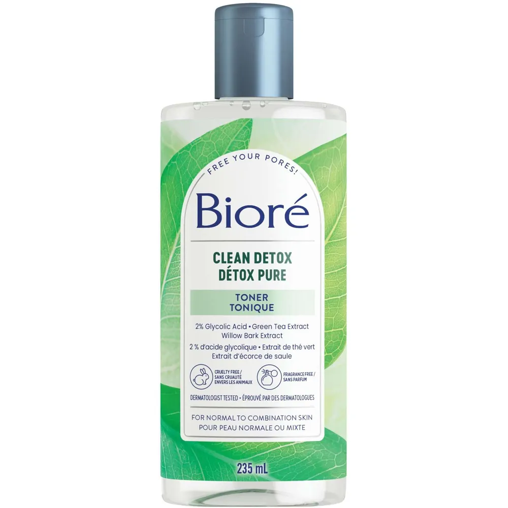 Bioré Clean Detox Toner, for Normal to Combination Skin