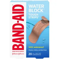 Tough-Strips Adhesive Bandages, Waterproof
